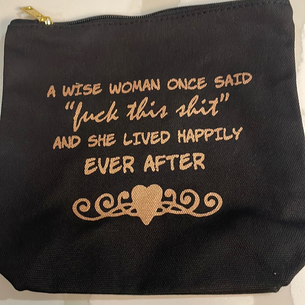 Luck This S-hit-Fun Birthday Gifts for Women-Makeup Travel Case,Makeup Bag